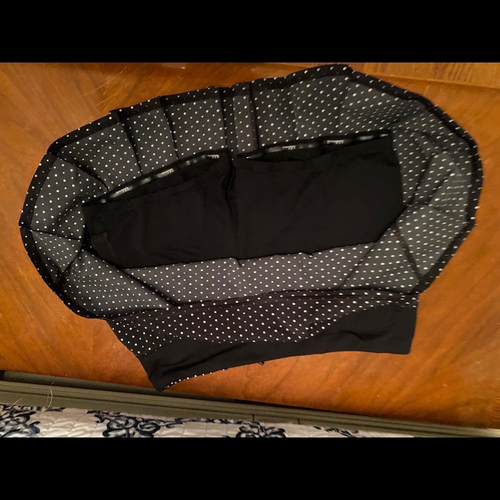 Vintage Lululemon 8 TALL Pace Setter Chevron Dot skirt skort y2k athleisure - Picture 7 of 11